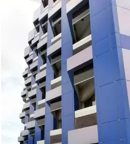 Le rythme de la façade
